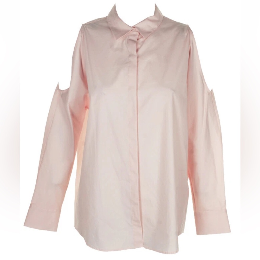 DKNY Pastel Pink Button up Blouse